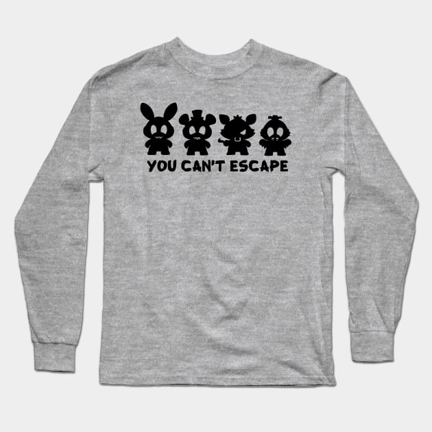 You Can’t Escape Long Sleeve T-Shirt by Jiinnxxy